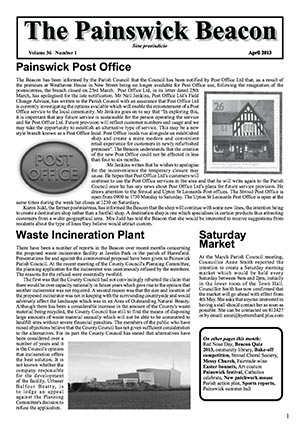 Painswick Beacon April 2013 Edition