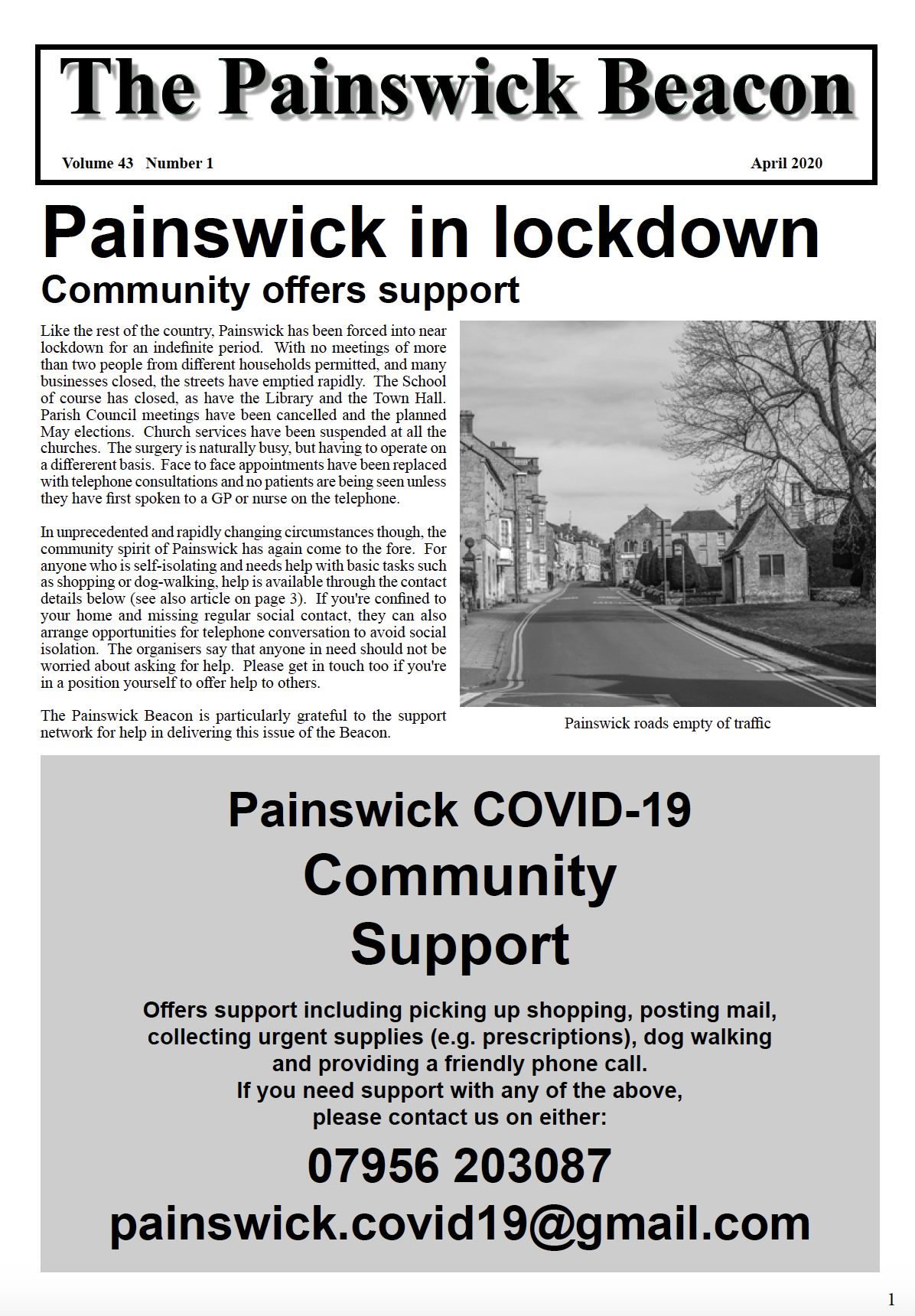Painswick Beacon April 2020 Edition