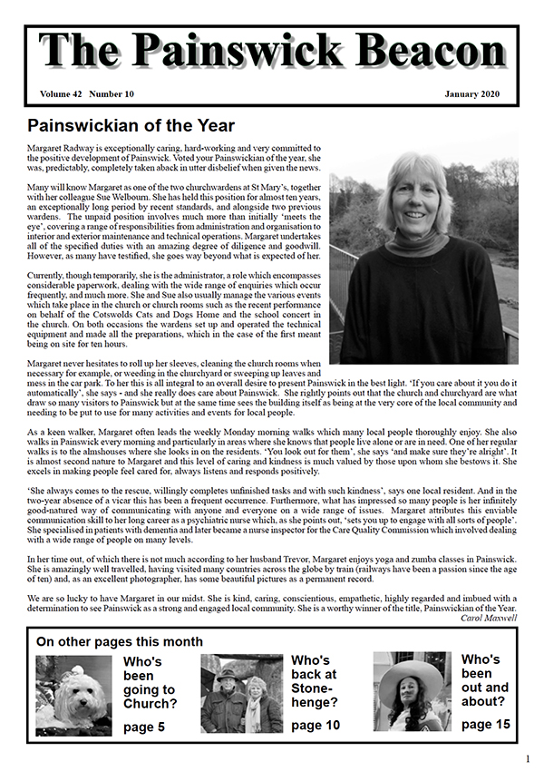 Painswick Beacon January 2020 Edition