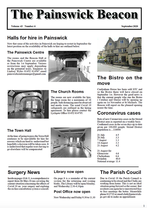 Painswick Beacon September 2020 Edition