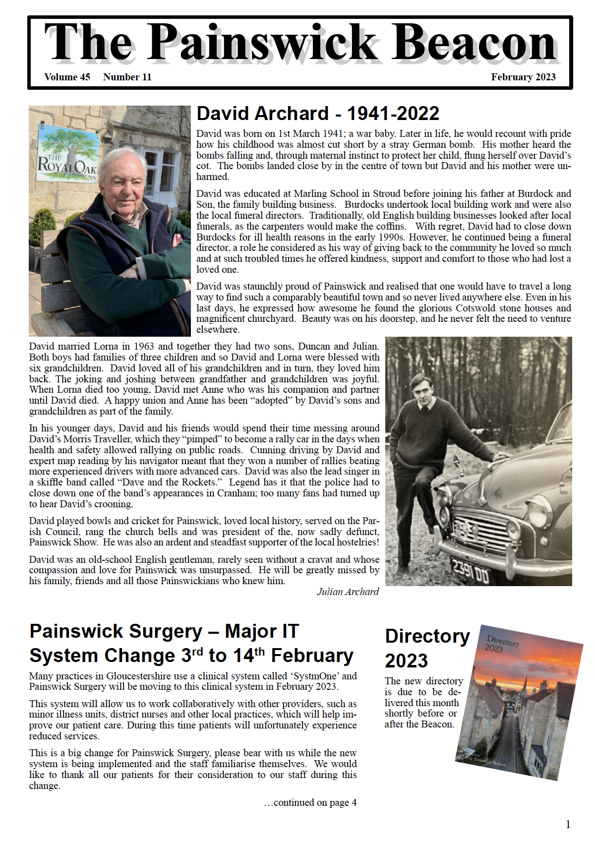 Painswick Beacon February 2023 Edition