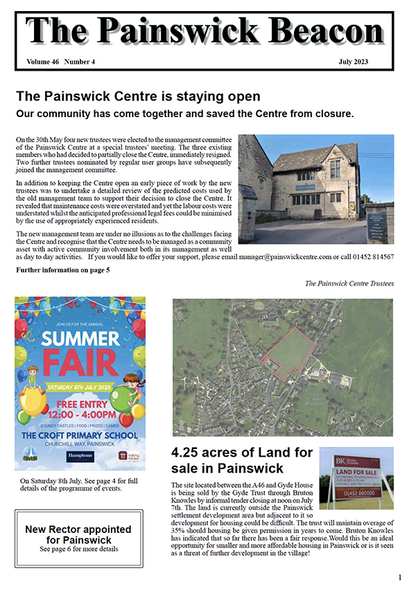 Painswick Beacon July 2023 Edition