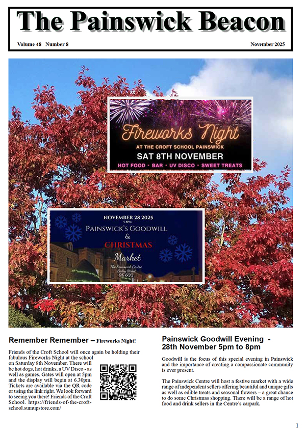The latest edition of The Painswick Beacon - November 2025 
