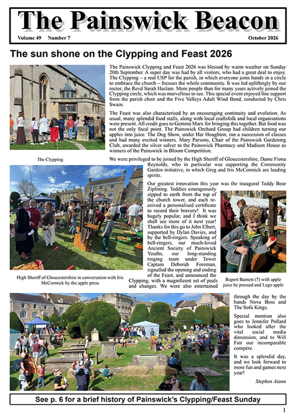 The latest edition of The Painswick Beacon